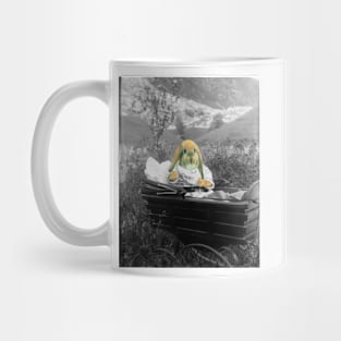 Baby Bunny in a Buggy Mug